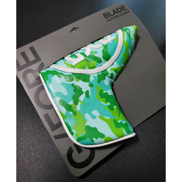 G/FORE | Games | Nwt Gfore Circle Gs Camo Velour Lined G4 Blade Putter ...
